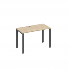 Стол письменный на металлокаркасе UNO дуб скандинавский / металлокаркас антрацит А4 А1 003 ДК