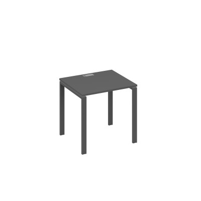 Стол письменный на металлокаркасе UNO антрацит премиум / металлокаркас антрацит А4 А1 011 АР