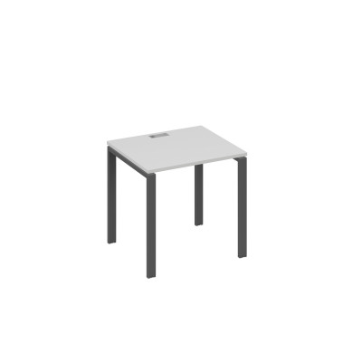 Стол письменный на металлокаркасе UNO серый / металлокаркас антрацит А4 А1 011 СЕ