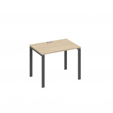 Стол письменный на металлокаркасе UNO дуб скандинавский / металлокаркас антрацит А4 А1 012 ДК