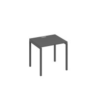 Стол письменный на металлокаркасе DUE антрацит премиум / металлокаркас антрацит А4 А2 011 АР