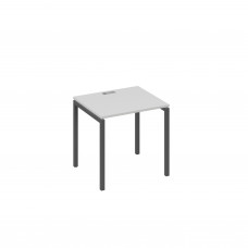 Стол письменный на металлокаркасе DUE серый / металлокаркас антрацит А4 А2 011 СЕ