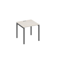 Стол письменный на металлокаркасе DUE дуб / металлокаркас антрацит А4 А2 021 ДШ