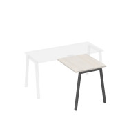 Брифинг-приставка на опорах TRE дуб / металлокаркас антрацит А4 А3 073 ДШ