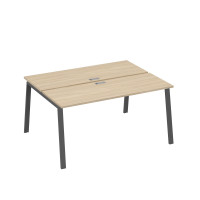 Станция 2х160 рабочая с металлокаркасом TRE дуб скандинавский / металлокаркас антрацит А4 А3 172 ДК