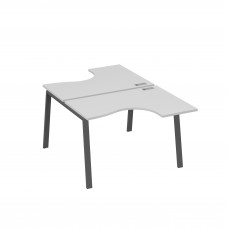 Рабочая станция каркас TRE столы Классика (2х120) серый / металлокаркас антрацит А4 А3 180 СЕ