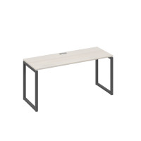 Стол письменный на металлокаркасе QUATTRO дуб / металлокаркас антрацит А4 А4 005 ДШ