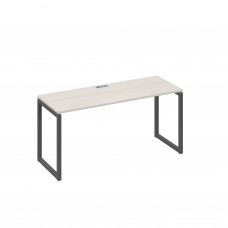 Стол письменный на металлокаркасе QUATTRO дуб / металлокаркас антрацит А4 А4 005 ДШ