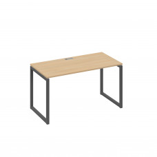 Стол письменный на металлокаркасе QUATTRO натуральный дуб / металлокаркас антрацит А4 А4 014 НД