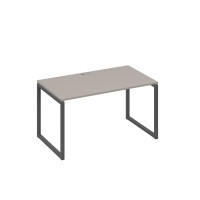 Стол письменный на металлокаркасе QUATTRO мокко премиум / металлокаркас антрацит А4 А4 024 МП