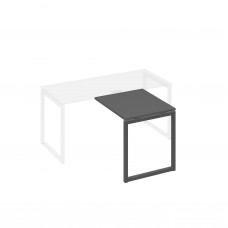 Брифинг-приставка каркасе QUATTRO металлический антрацит премиум / металлокаркас антрацит А4 А4 073 АР