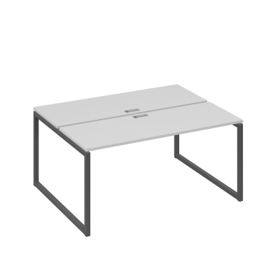 Рабочая станция каркасе QUATTRO (2х160) серый / металлокаркас антрацит А4 А4 172 СЕ