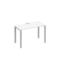Стол письменный на металлокаркасе UNO белый премиум / металлокаркас серый А4 С1 003 БП