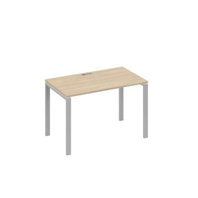 Стол письменный на металлокаркасе UNO дуб скандинавский / металлокаркас серый А4 С1 013 ДК