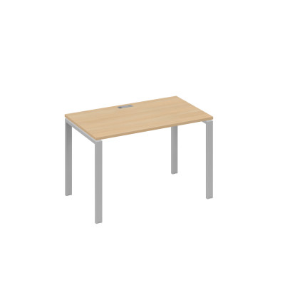 Стол письменный на металлокаркасе UNO натуральный дуб / металлокаркас серый А4 С1 013 НД