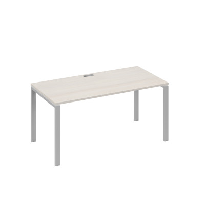 Стол письменный на металлокаркасе UNO дуб / металлокаркас серый А4 С1 025 ДШ