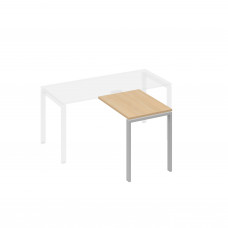 Брифинг-приставка с каркасом UNO натуральный дуб / металлокаркас серый А4 С1 071 НД