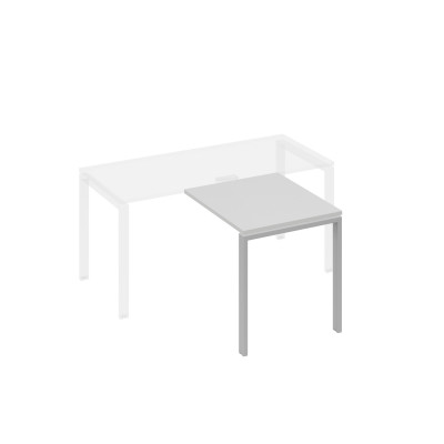 Брифинг-приставка каркас UNO металл серый / металлокаркас серый А4 С1 073 СЕ