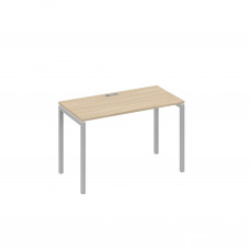 Стол письменный на металлокаркасе DUE дуб скандинавский / металлокаркас серый А4 С2 003 ДК