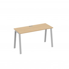 Стол письменный на металлокаркасе TRE натуральный дуб / металлокаркас серый А4 С3 004 НД