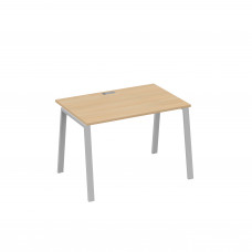 Стол письменный на металлокаркасе TRE натуральный дуб / металлокаркас серый А4 С3 023 НД