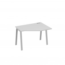 Стол эргономичный металлокаркас TRE правый "Техно" серый / металлокаркас серый А4 С3 052 СЕ