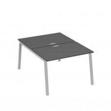 Станция (2х120) рабочая с металлокаркасом TRE антрацит премиум / металлокаркас серый А4 С3 176 АР