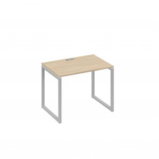 Стол письменный на металлокаркасе QUATTRO дуб скандинавский / металлокаркас серый А4 С4 012 ДК