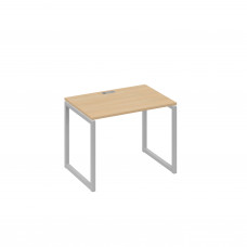 Стол письменный на металлокаркасе QUATTRO натуральный дуб / металлокаркас серый А4 С4 012 НД
