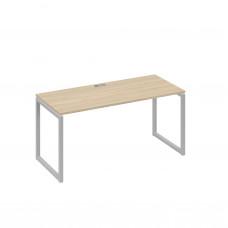 Стол письменный на металлокаркасе QUATTRO дуб скандинавский / металлокаркас серый А4 С4 015 ДК