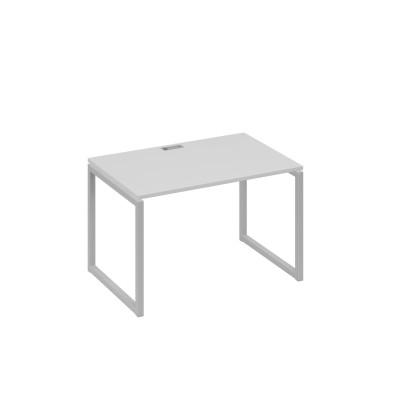 Стол письменный на металлокаркасе QUATTRO серый / металлокаркас серый А4 С4 023 СЕ