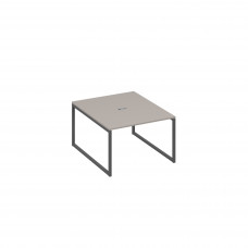 Стол 120 переговорный с металлокаркасом QUATTRO мокко премиум / металлокаркас антрацит А4 А4 134 МП