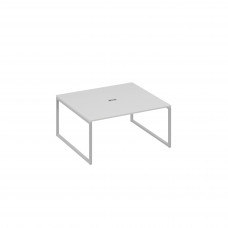 Стол переговорный 160 на каркасе QUATTRO серый / металлокаркас серый А4 С4 136 СЕ