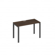 Стол письменный на металлокаркасе UNO дуб ристретто/ металлокаркас антрацит А4 А1 003 ДР