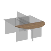 Приставка к столу дуб шамони темный К.209 ШТ