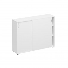 Шкаф-купе средний белый премиум К.524 БП