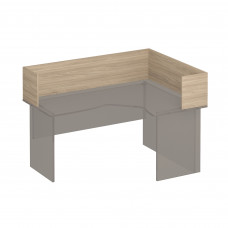 Настольная перегородка-угол вяз светлый ФР 423 ВЗ