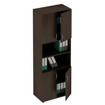 Шкаф для документов венге темный ФР 374