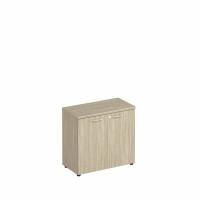 Шкаф для документов низкий закрытый дуб скандинавский ПТ 752 ДК