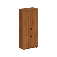 Шкаф закрытый высокий темный орех Исп.47