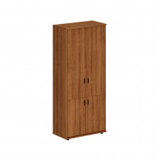Шкаф закрытый высокий темный орех Исп.47