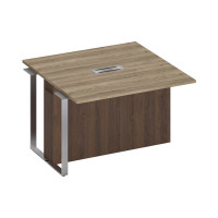 Секция стола для переговоров промежуточная дуб гладстоун светлый / дуб гладстоун светлый / дуб гладстоун СП 110 ДС ДС ДГ ХР