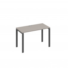 Стол письменный на металлокаркасе UNO мокко премиум / металлокаркас антрацит А4 А1 003 МП