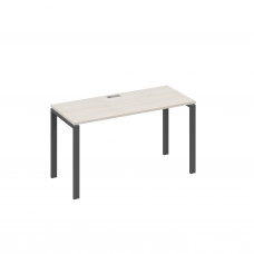Стол письменный на металлокаркасе UNO дуб / металлокаркас антрацит А4 А1 004 ДШ