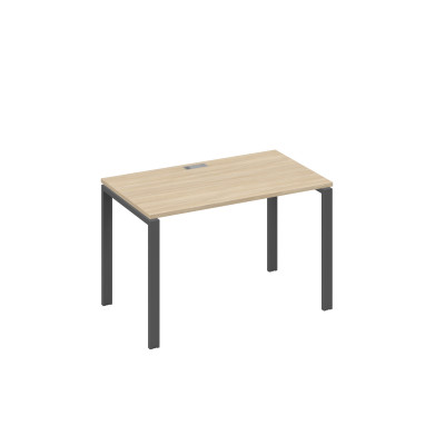 Стол письменный на металлокаркасе UNO дуб скандинавский / металлокаркас антрацит А4 А1 013 ДК