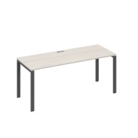 Стол письменный на металлокаркасе UNO дуб / металлокаркас антрацит А4 А1 016 ДШ