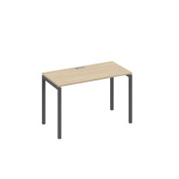 Стол письменный на металлокаркасе DUE дуб скандинавский / металлокаркас антрацит А4 А2 003 ДК
