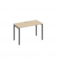 Стол письменный на металлокаркасе DUE дуб скандинавский / металлокаркас антрацит А4 А2 003 ДК