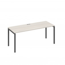 Стол письменный на металлокаркасе DUE дуб / металлокаркас антрацит А4 А2 016 ДШ