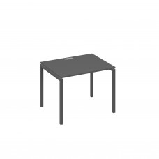 Стол письменный на металлокаркасе DUE антрацит премиум / металлокаркас антрацит А4 А2 022 АР